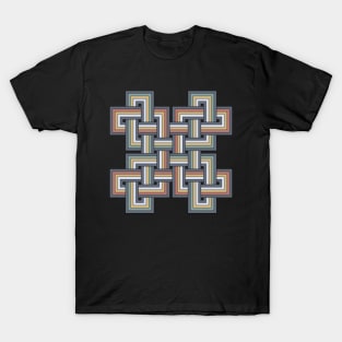 Roman Mosaic Double Strand Guilloche T-Shirt